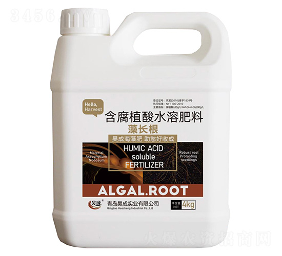 含腐植酸水溶肥料-藻長(zhǎng)根-昊成實(shí)業(yè)