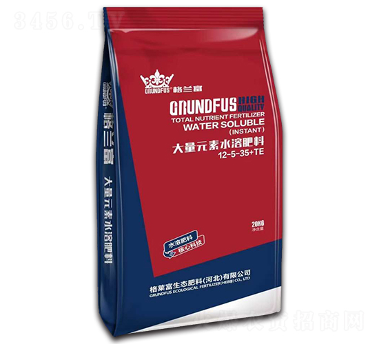 大量元素水溶肥料12-5-35+TE-格蘭富
